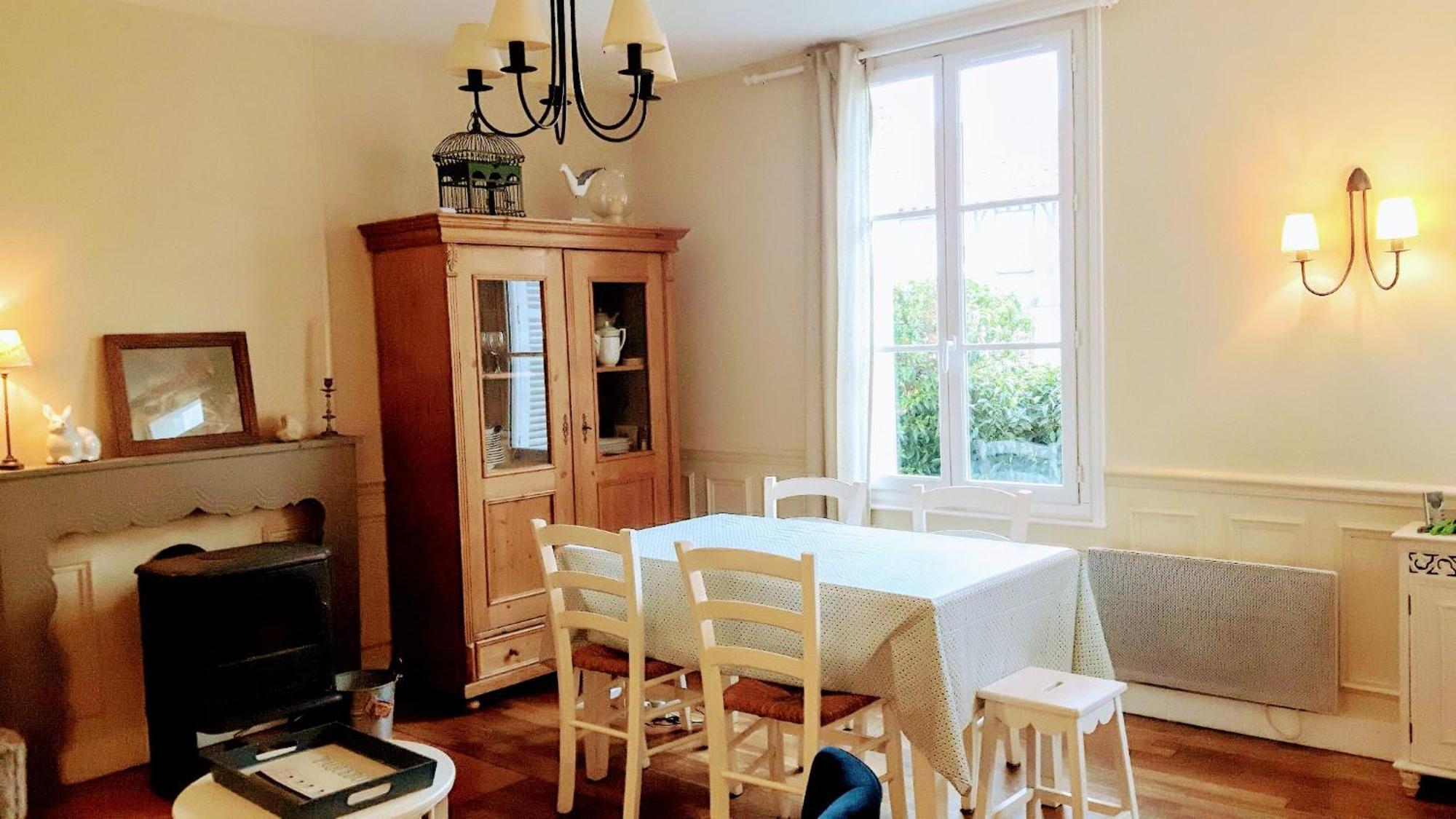 Le Cottage De La Plage - 2Ch, 2 Sdb - Terrasse - Deco De Charme - 500M Plage Кабур Екстериор снимка
